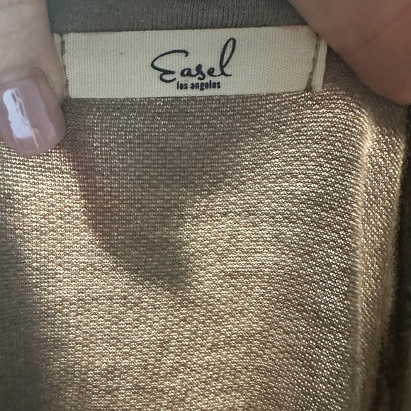 Easel Colorblock Long Sleeve Top size Medium - Picture 5 of 6